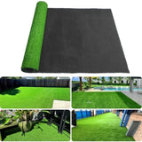 3ft x 16ft Premium Artificial Turf Mat with Drainage Holes. Thick Fake Grass with Rubber Backing, 46529780