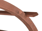 6.8FT Wooden Arch with Bench for 2 People, Garden Arbor Trellis for Climbing Plant, Outdoor Garden 11816565