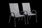 2 Piece Patio, Outdoor Camping with Breathable Textilene Fabric, Set of 2 Garden W640P252259