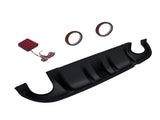 New Rear Lip fit for 2014-2017 Infiniti Q50 Bumper Diffuser Wing Gloss Black Style 93815500