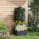 Garden BedFlower shelf,Wood Planter Box 81415983
