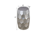 ET101 Modern Contemporary Aluminum material 21" Height End Table, Side Table with Glossy B009P295930