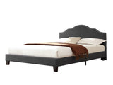 Gray Cal King Upholstered Bed B361P497722