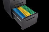 3 Drawer Mobile File Cabinet Under Desk Office,Simple Style Versatile Storage Cabinet for W124782438