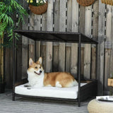 ZNTS Dog Bed/ Dog House / Rattan Pet Sofa （Prohibited by WalMart） 15031929