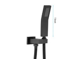 Handheld Shower Head with 59-inch Shower Hose and Adjustable Shower Bracket 94702426