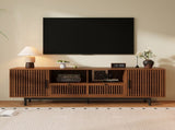 78-Inch Modern TV Stand for TVs up to 85", Entertainment Center with Cable Management, Soft-Closing N710P510679P