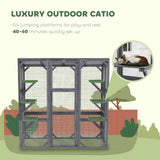 ZNTS Cat Cage、pet Cage 53050056