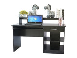 General Style Modern E1 15MM Chipboard Computer Desk Black 06309661