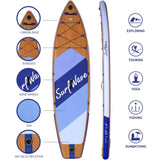 ZNTS Inflatable Stand Up Paddle Board 11'x34"x6" With Accessories W1440P190998