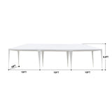 10x30' Outdoor Garden Gazebo Wedding Party Tent Canopy Marquee with 8 Removable Sidewalls W2185P192587