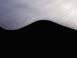 3PCS 90 x 120 x 0.2cm PVC Home-use Protective Mat for Floor Chair Transparent 28509714
