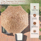 7.2 foot portable beach umbrella with adjustable tilt 05410174
