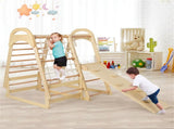 6-in-1 Wooden Kids Jungle Gym Playset 51873158
