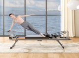Extra Large Pilates Reformer - Multi-functional Home Fitness Equipment, 395lbs Capacity, with W2896P215104