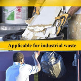 40 Gallon Trash Bags Heavy Duty, 1.9MIL Trash Bags Large Black Trash Bags 35in*39.4in 78738738