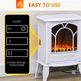 ZNTS Electric Fireplace Heater 47262841