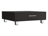 Beijing Coffee Table, One Drawer, Four Legs -Black B20091896
