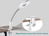 2 in 1 Facial Steamer with 3X Magnifying Lamp, Esthetician Steamer Professional Aromatherapy 13485152