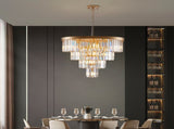 (Same as W1340P188544/L5007-600-G) 24" Contemporary Crystal Moderns Crystal Ceiling W1340P189318