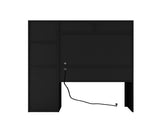 Computer Desk with Hutch & Bookshelf,Wood Executive Desk Teens Student Desk Writing Laptop Home W1321P289999