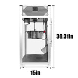 ZNTS Commercial Popcorn Machine, 12 Oz Kettle, 1440 W Countertop Popcorn Maker for 80 Cups per Batch, 44561661