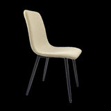 Dining Chairs Set of 4,Modern Kitchen Dining Room Chairs,Upholstered Dining Accent Chairs in linen 07819100