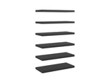 24" x 10" Floating Wall Shelf, Wall-Mounted Display Ledge for Living Room, Bedroom or Office Storage B200P604626