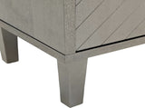 Stylish and Functional 4-Door Storage Cabinet with Pine Legs and MDF, for Living Room Bedroom,and W757P144373