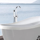 ZNTS Freestanding Bathtub Faucet with Hand Shower W1533125181