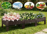 Raised Garden Bed Planter Box, 3 Size Options Self-Watering Elevated Garden Bed, Lightweight PP 83896337