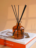 Wood Fragrance Reed Diffuser Set 6.7 oz - Oil Diffuser Sticks Ensure 90 Days of Scent for Serene 00152632