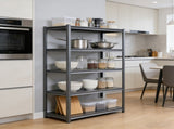 5-Tier Adjustable Storage Shelves for Garage, Capable of Holding 2000LBS - Heavy-Duty Metal Utility 72884400