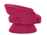 Modern Swivel Barrel Chair, Upholstered Velvet Round Accent Chairs,360 Degree Comfy Swivel Chair W2186P178776