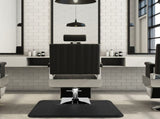 3x 4x1/2" Beauty Salon Square Anti-fatigue Salon Mat Black 48469106