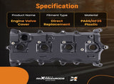1x Engine Valve Cover & Gasket Kit For Nissan Altima 2.5L 2007-2012 13264JA00A 81253578