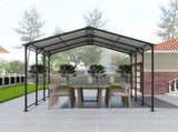 Metal Carport 10 15 FT Heavy Duty with Galvanized Roof, Metal Garage Canopy with Galvanized 10446724