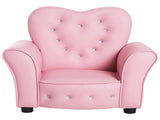 Kids Sofa Toddler Tufted Upholstered Sofa Chair Princess Couch with Diamond Decoration -AS 91714031