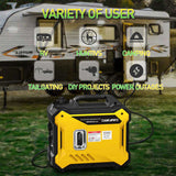 Super quiet Inverter Generator 2000w portable generator, 79.7cc ultra light EPA compliant W46547411