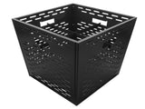 Burn Barrels with Bottom Board for Outside, Thick Burn Case for Yard Waste, Low Smoke Design 74065223