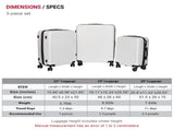 2025 White suitcase W2710P459013