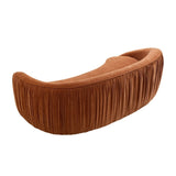 92.13 Inch Modern Design Curved Shaped Sofa Couch for Living Room,Upholstered Fabric 4-Seat Sofa No W2582P231486