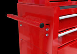 High Capacity Rolling Tool Chest with Wheels and Drawers, 8-Drawer Tool Storage Cabinet--RED W110243144