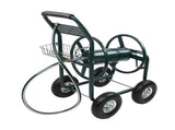 Iron Four-Wheel Pipe Truck Dark Green Not an inflatable tire 41801175