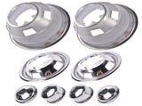 17 Inch Dually Wheel Simulators Rim Cover Replacement for Dodge Replacement for Ram 3500 2003-2018 60261721