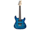 GST Stylish H-H Pickup Tiger Stripe Electric Kit with 20W AMP Bag 61299708