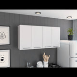 Sitka Wall Cabinet, Two Spacious Divisions, Four Doors B128P148809