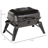 ZNTS Portable Charcoal Grill /BBQ Grill （Prohibited by WalMart） 04313410