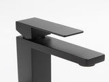 Single Handle Bathroom Faucet Lavatory Faucet Stainless Steel Single Hole-T20, Matte BlackUnable 83911547
