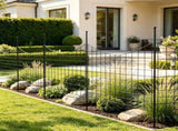 5-Pack Metal Garden Fence , Animal Barrier & Dog Fence 87311944